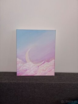 Rucne malovany obraz tempery na platne - 3