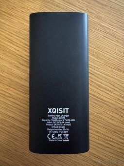 Čierna externá nabíjačka XQISIT - 3