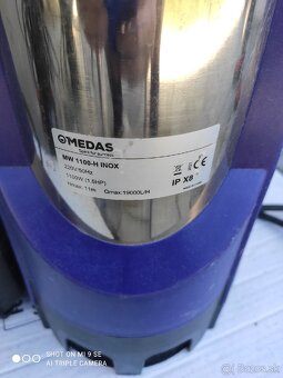 Kalové čerpadlo Omedas 1100 - 3