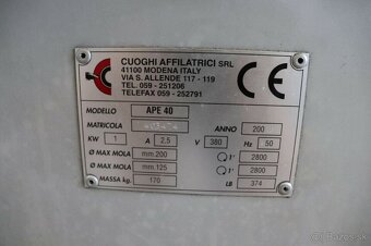 Cuoghi APE 40 brúska na vrtáky - 3