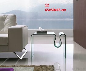 Predám dizajnové sklenené stoly - 3