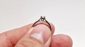 Zasnubny prsteň 0,20ct diamant - 3