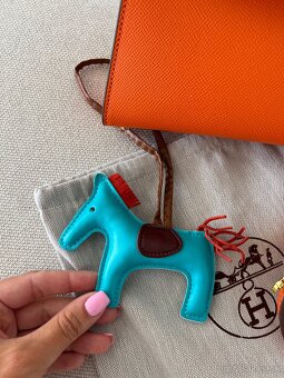 Hermes kelly mini kabelka oranžová - 3