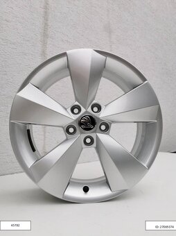 Org Škoda Kodiaq 6,5X17 ET38 5X112 Silber 1238 - 3