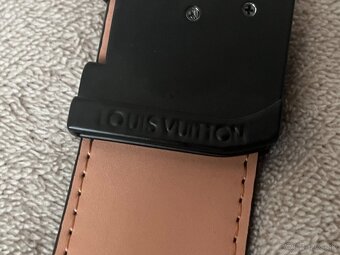 Louis Vuitton opasok – čierny, veľkosť 110 cm - 3