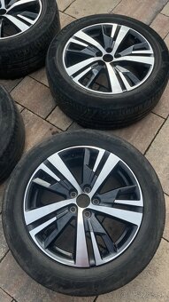 Originálne disky Peugeot 3008 – 18”, perfektný stav - 3