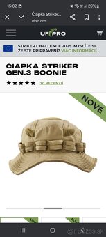 Uf Pro striker boonie 3.0 klobúk takticky - 3
