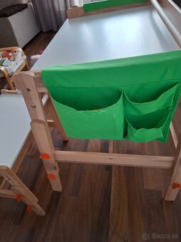Rastúci stôl+ stolička Ikea - 3