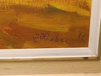 Obraz Jaroslav Hrabec, Uherské Hradiště, olej plátno 60x90 - 3