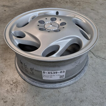 Hliníkové Mercedes disky 5x112 R16 7J ET55 - 3