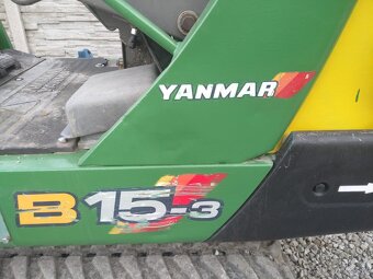 Predám Yanmar B15 - 3