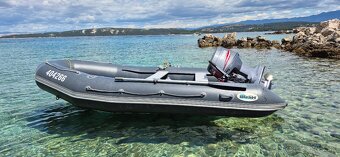 Čln Bush crab 400, strieška bimini, 2x použitý -zánovní - 3