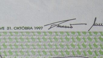 predam 20 sk korun Slovenskych 1993 1997 1999 2000 2001 2004 - 3