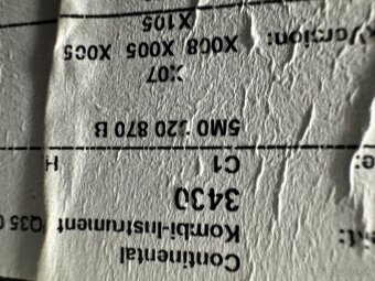 Budíky VW Golf V Golf plus 5M0 920 870 D - 3