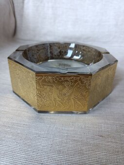 Moser popolník art deco - 3
