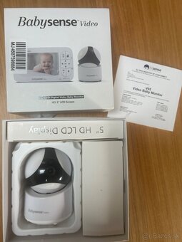 Video HD 5 LCD pestúnka Babysense - 3
