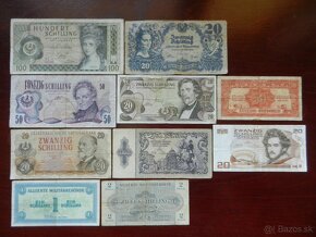 Bankovky staré Španielsko, Srbsko a iné - 3