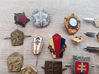 Vojenské odznaky.CSLA. ASR.Armada.CSSR - 3