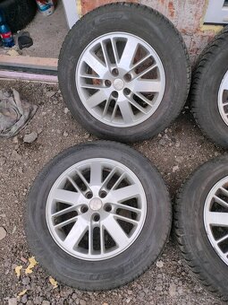 ❄️zimná 4ks alu disky orig. Ford 5x108 r16 215/55 r16 6mm - 3