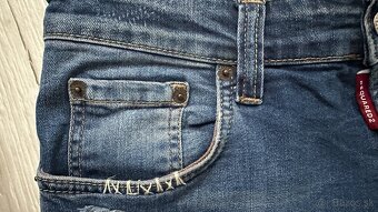 Pánske štýlové džínsy DSQARED2 -veľkosť 48 - 32/32 - 3