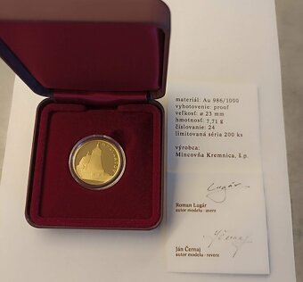 Zlaté medaily  " Drevené kostoly " - 3