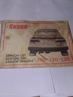 Škoda 120 návod na obsluhu 1985 - 3