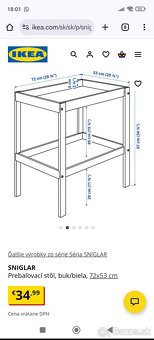Prebalovací pult - 3