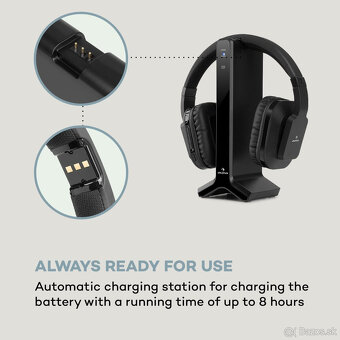 AUNA SILENCIUM - Bezdrôtové slúchadlá - TOP STAV. - 3