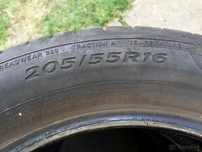 Letné pneumatiky Dunlop 205/55 R16 91H - 3
