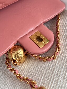 CHANEL kabelka ruzova NOVA - 3
