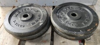 liatinové závažie KETTLER 10 kg + 2,5 kg - 3