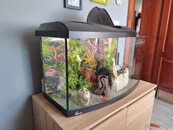 Predám 120L akvárium – komplet výbava - 3
