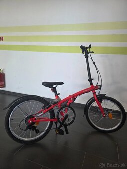 Predám skladací bicykel Btwin - 3