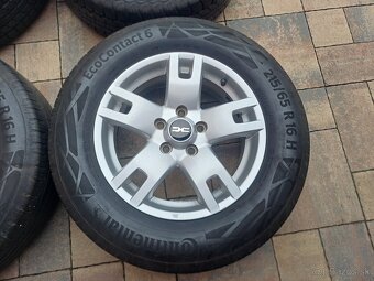 Orig. hliníkové disky Nissan/Dacia R16, 5x114,3 - 3