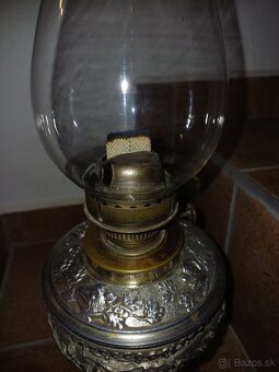 Predám starú luxusnú petrolejovu lampu - 3