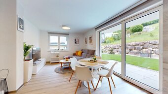 3izbový apartmán s terasou a záhradou v rakúskych Alpách - 3