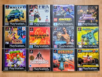 Hry na PS1 od 3€. - 3