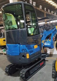 Minibáger Rippa- Kubota motor - 3