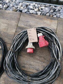 Predlžovacie káble 400 V - 3