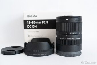Sigma 18-50 f/2.8 DC DN pre Sony E - 3