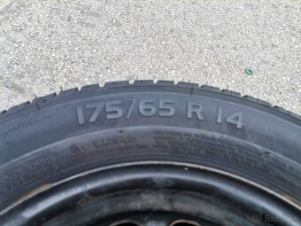 Predám letnú sadu 4x98 R14 - 3