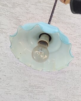 závesná lampa 1920-1940 - 3