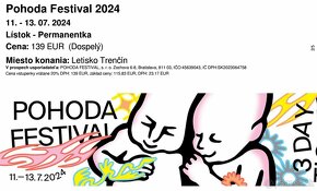 POHODA festival 2024 - rodinný baliček vstupenek - 3
