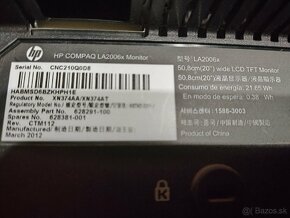 Monitor HP LCD Compaq LA2006x 20" - 3