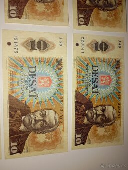 BANKOVKY 10 KČS 1986, VČETNĚ VZÁCNĚJŠÍCH VYŠŠÍCH SÉRIÍ - 3