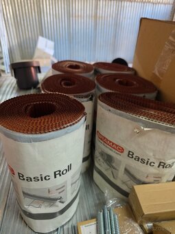 Bramac Basicroll hrebeňový vetrací pás tehlovo červený - 3