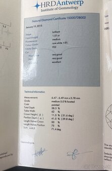 Briliant 1,01 ct - 3