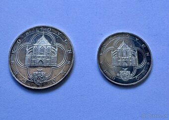 Sada 2 a 4 dukátových medailí z roku 1972 Kutná Hora v orign - 3