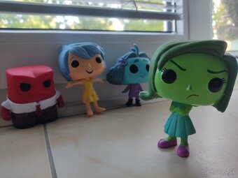 ❤️Funko Pop💚figúrky💛emócie/pocity - Inside out/V hlave🩵 - 3