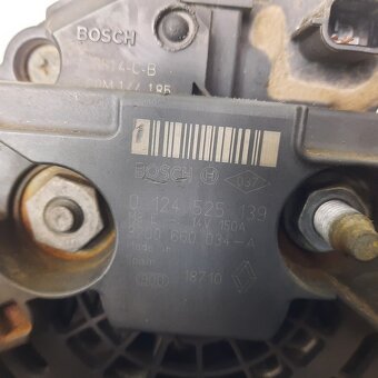 Alternátor Renault Fluence 1.5 1.6 DCI 0124525139 8200660034 - 3